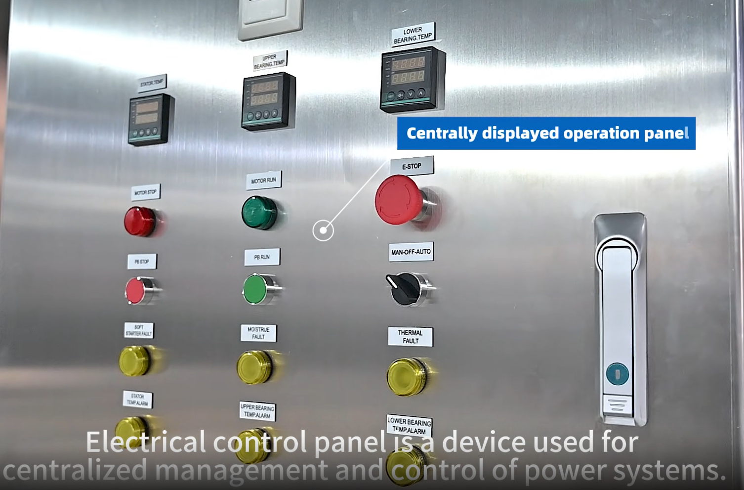 Motor soft start control cabinet