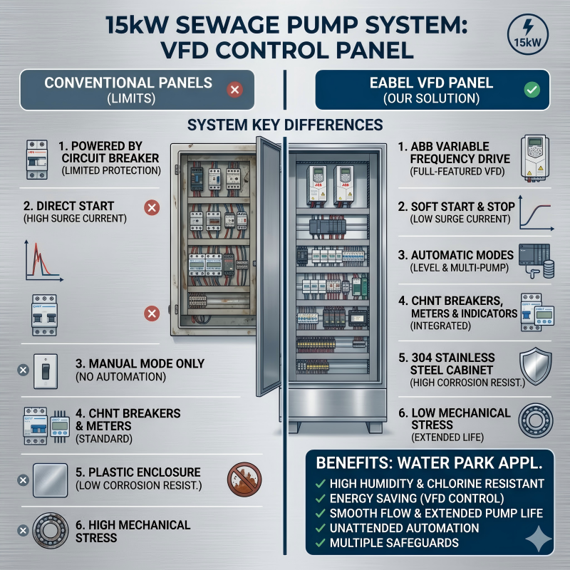 In-depth Science: Why a 15kW Sewage Pump Control Panel is the 