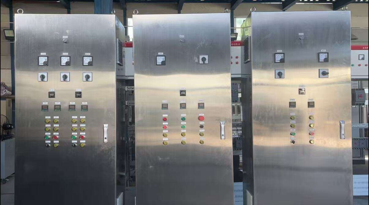 Guozhiyun customized 24 stainless steel flood control pump soft start cabinets for Philippine customers