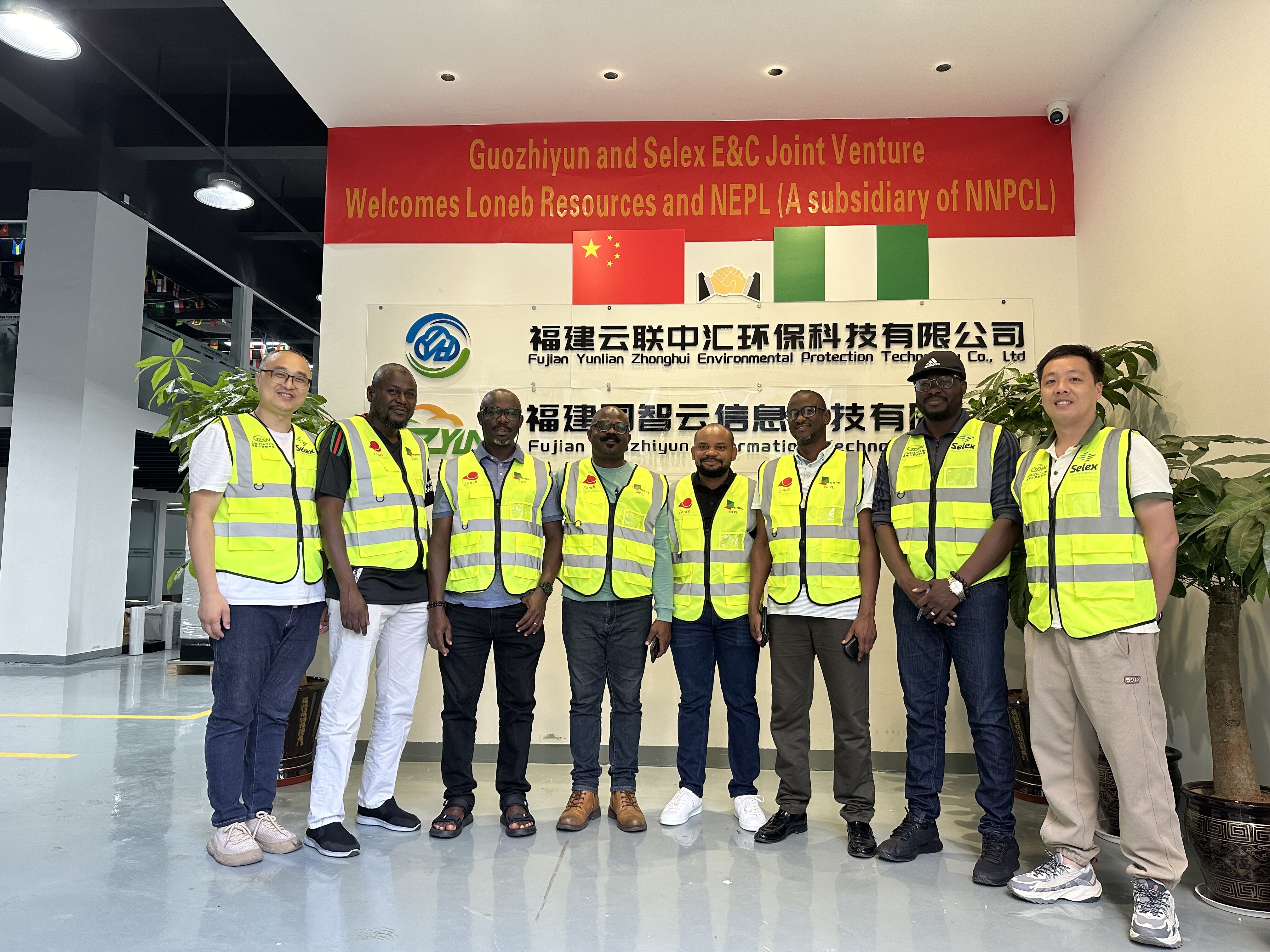 Guozhiyun in Nigeria-GCS control cabinet Government oil mining expansion project