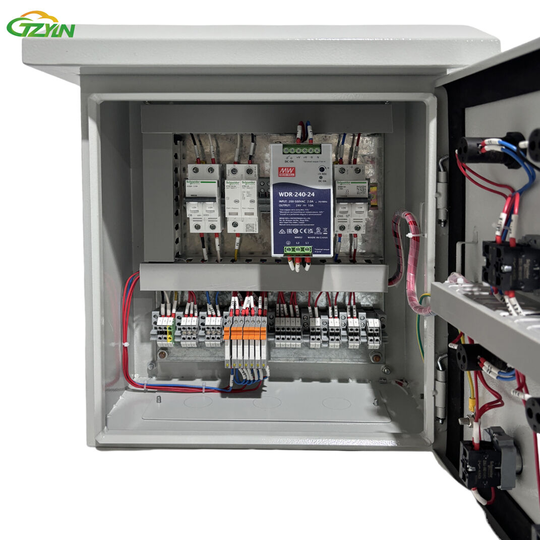 Έξυπνο ντουλάπι ελέγχου I/O για το εργοστάσιο επεξεργασίας λυμάτων - επίτευξη αυτοματοποίησης της διαδικασίας επεξεργασίας λυμάτων