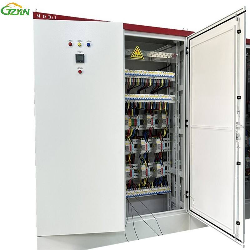 ตู้ควบคุมหลัก 800A: ระบบเบรกเกอร์ + ATS สำหรับศูนย์การค้าในประเทศเอธิโอเปีย