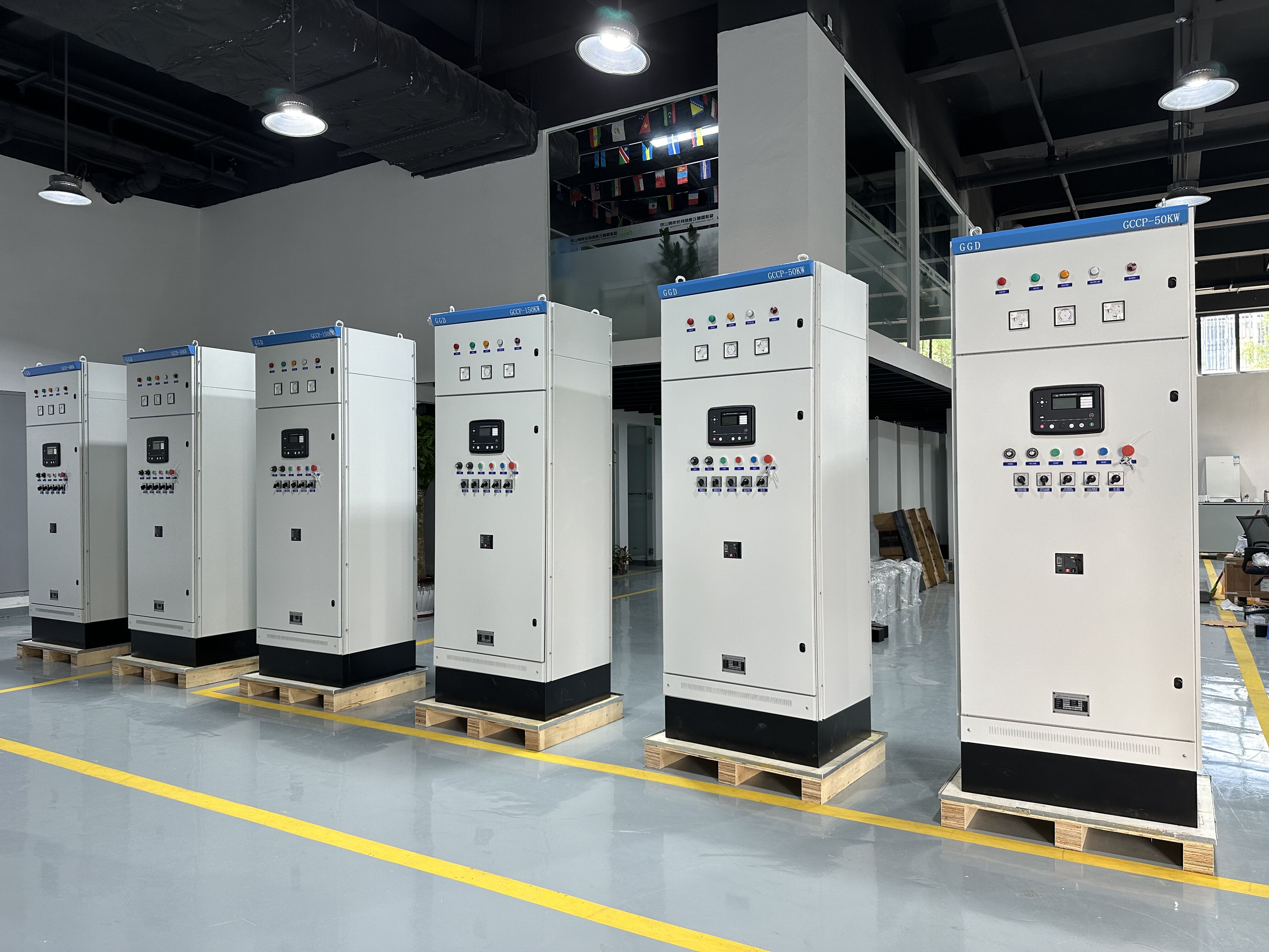 Quality wins trust - old customers favor and continue to order generator synchronous panel