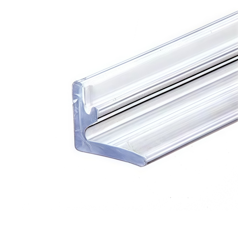 Hot   L-Jamb with Pre-Applied Tape Sealing   80 Inch Replacement Clear  Plastic L-seal for Sliding Shower Door Systems