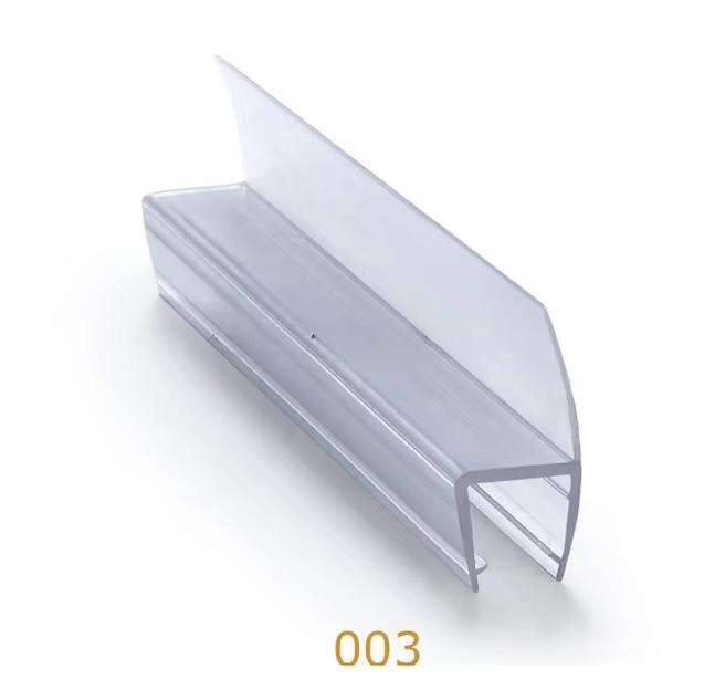 Protections contre les fuites d'eau pour porte de douche, bandes d'étanchéité en caoutchouc extrudé, joint d'étanchéité en caoutchouc