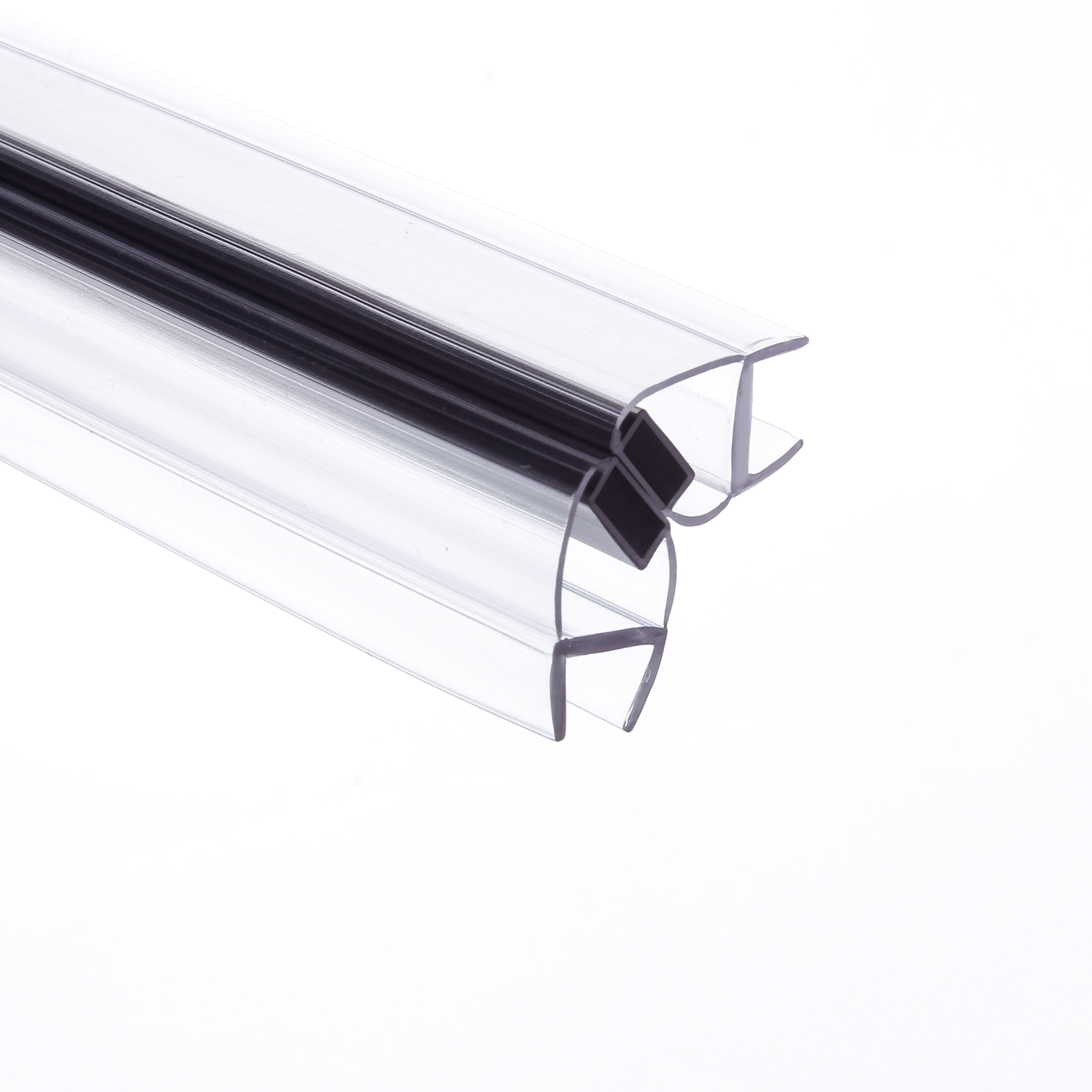 What features make a shower door seal waterproof?
