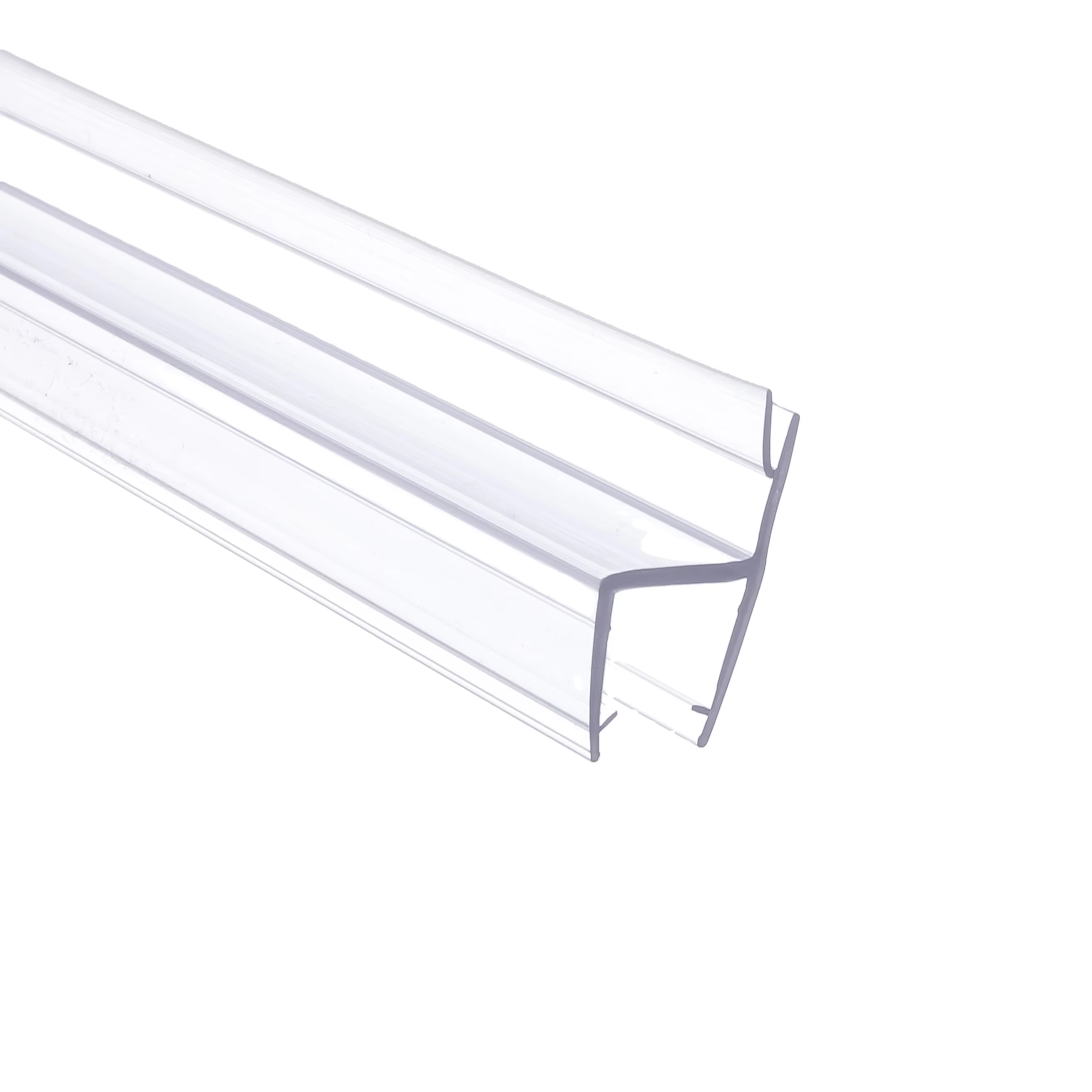 New Popular Bathroom Glass Door Waterproof Weather Seal Strip PVC Anti-corrosion Transparent Strip supplier