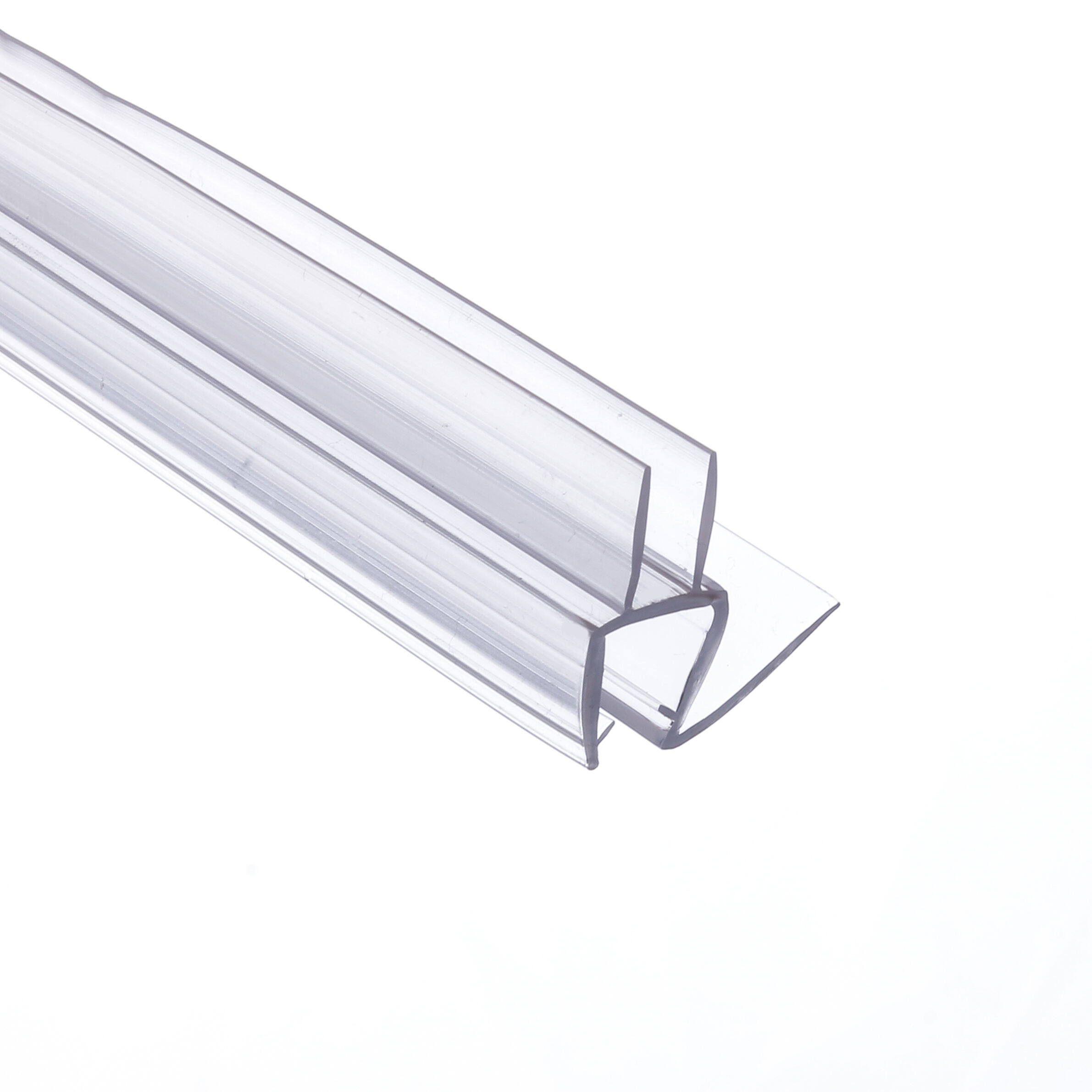 New material shower enclosure glass door bottom seals