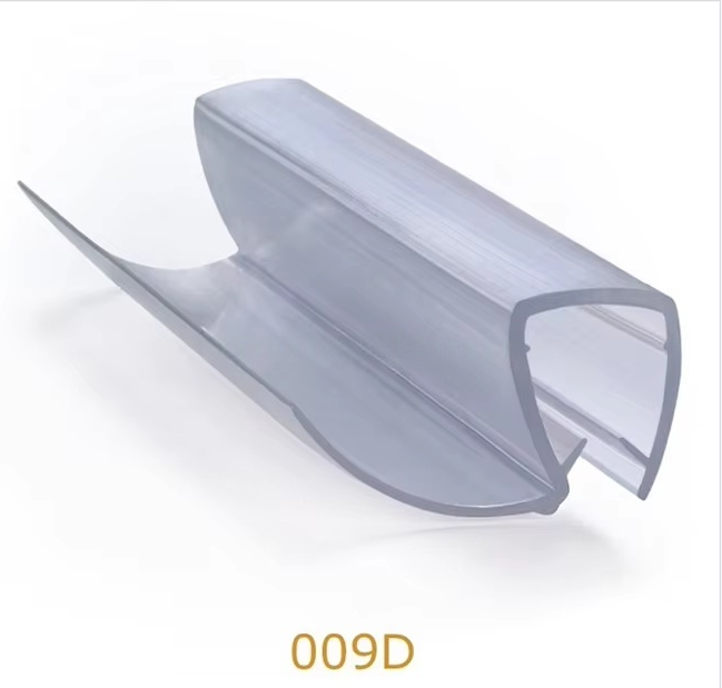 Joint inférieur pour porte de douche en verre, bande de joint en plastique