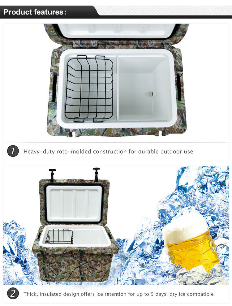 Portable Plastic Rotomolded Recycled Insulated Cooler Box details