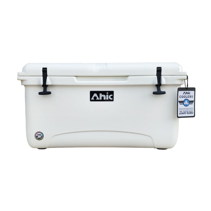 Camping cooler with handle rotomolded RH65 hard cooler box 