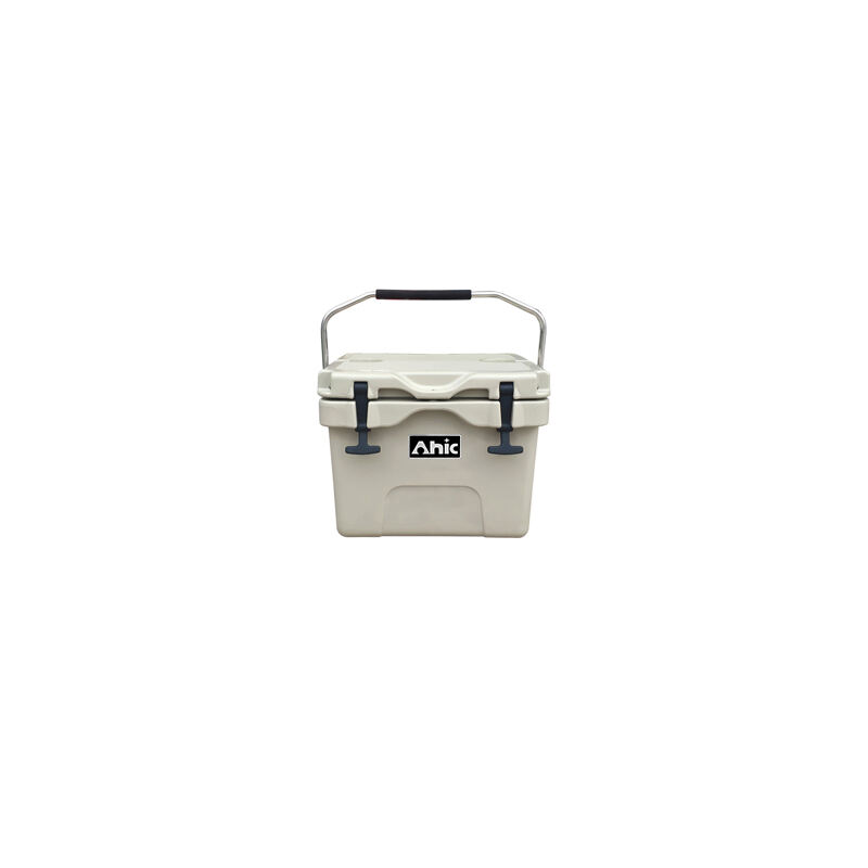 AH15 Ice Cooler Box - Heavy-Duty Stainless Steel Handle, One-Handed Carrying