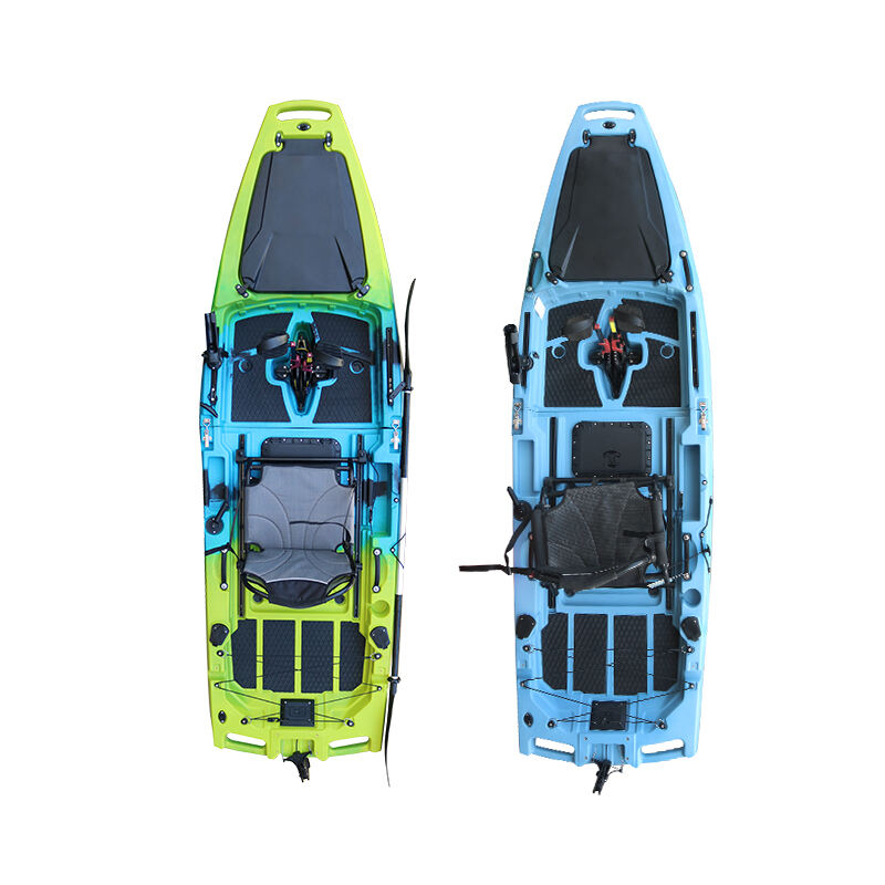 Fishing Pedal Drive Kayak with Rudder System and Motor High Quality Kayak for Professional