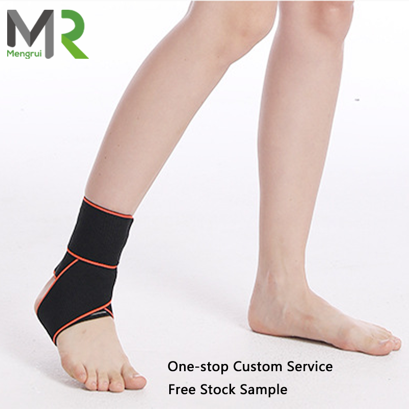 L0011 One-stop Custom Service Adjustable Elastic Ankle Brace Support For Sprain