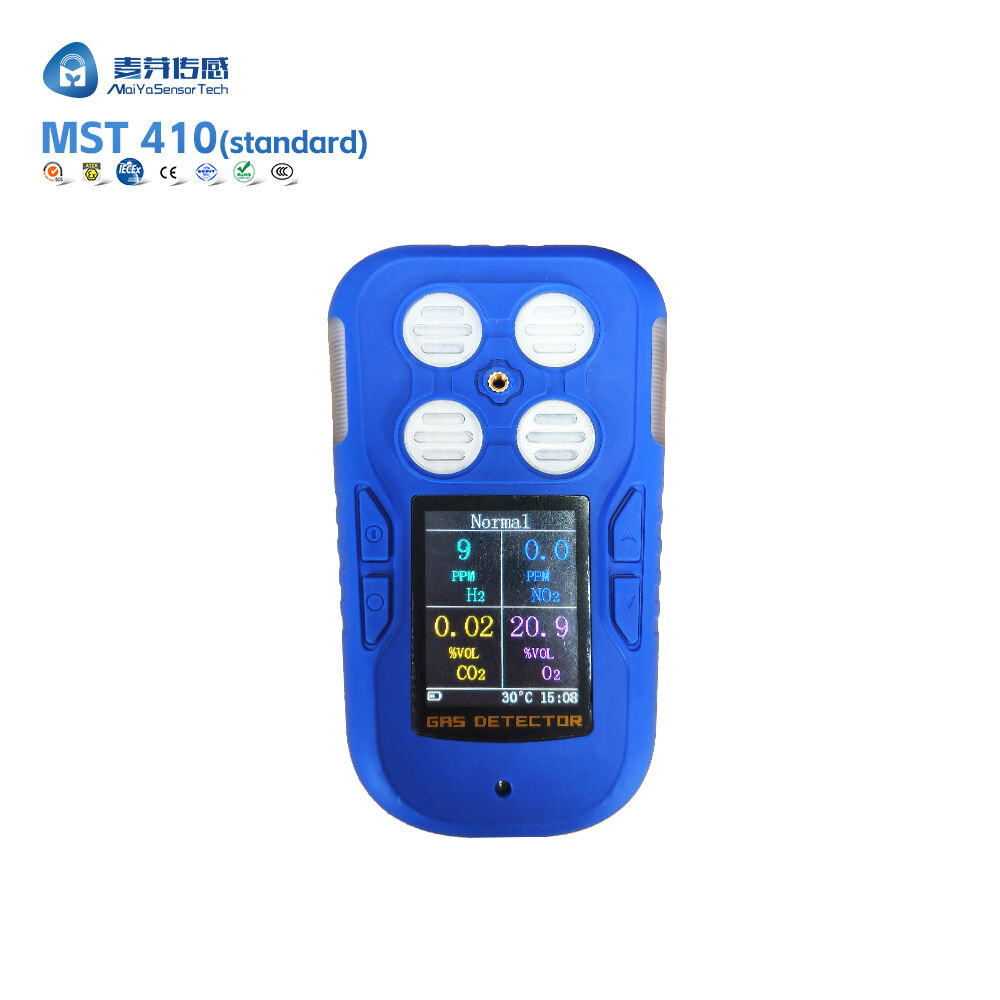 MaiYa Sensor personal gas leak detector MST410 EX/O2/CO/H2S efficient gas analyzer for industry