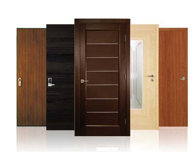 Quelle est la différence entre une porte en PVC bois et une porte en mélamine bois
