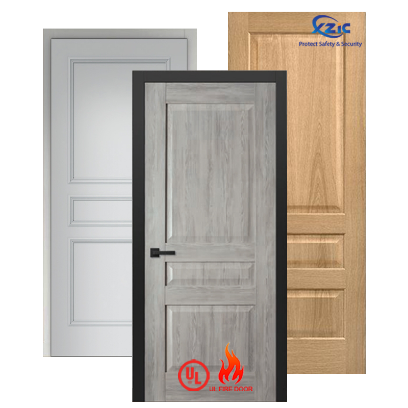 What Materials can be used in the production of fire doors