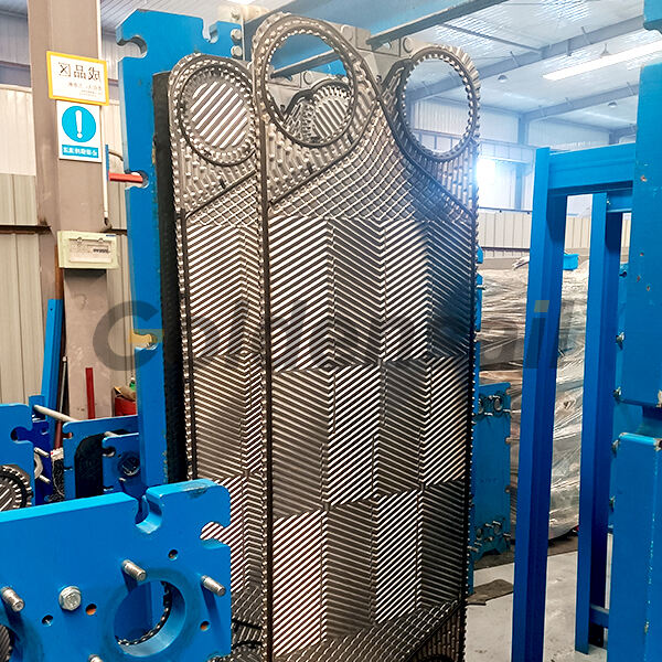 semi welded plate heat exchanger