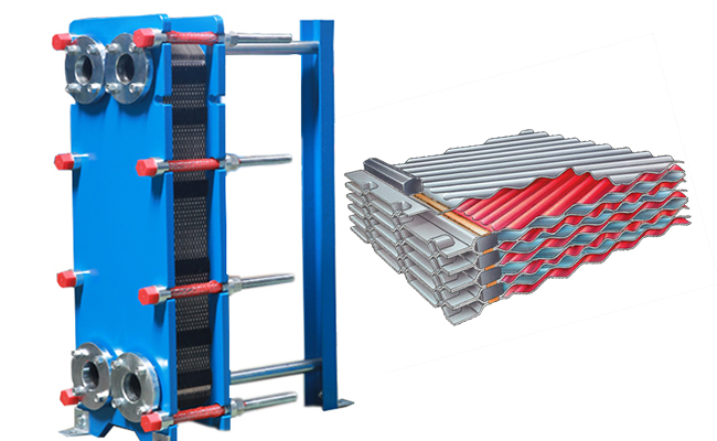 semi-welded plate heat exchanger heat transfer