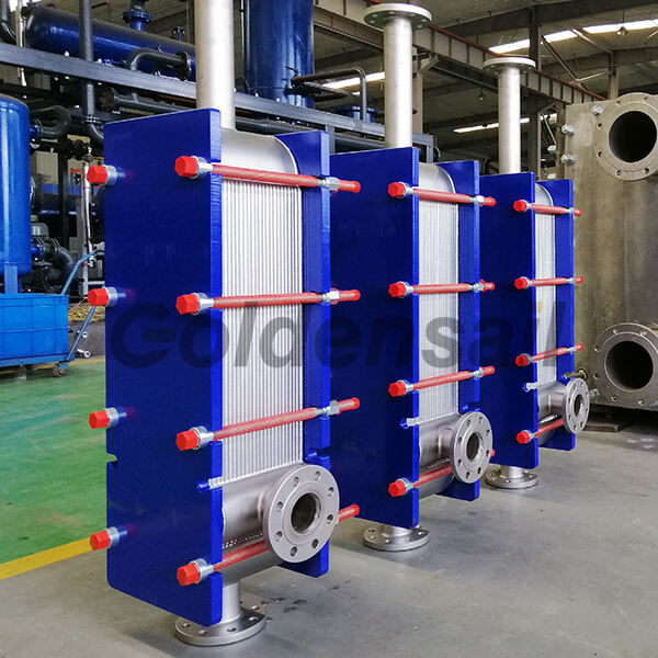 jinfan fully welded plate heat exchanger
