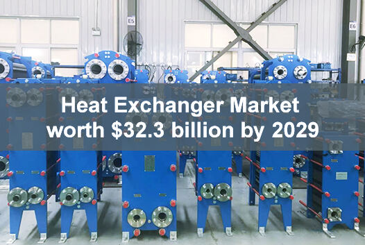 Heat Exchanger Market worth $32.3 billion by 2029, at a CAGR of 7.0%, says MarketsandMarkets™