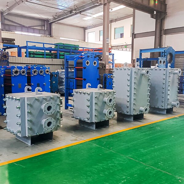 semi-welded plate heat exchanger heat transfer