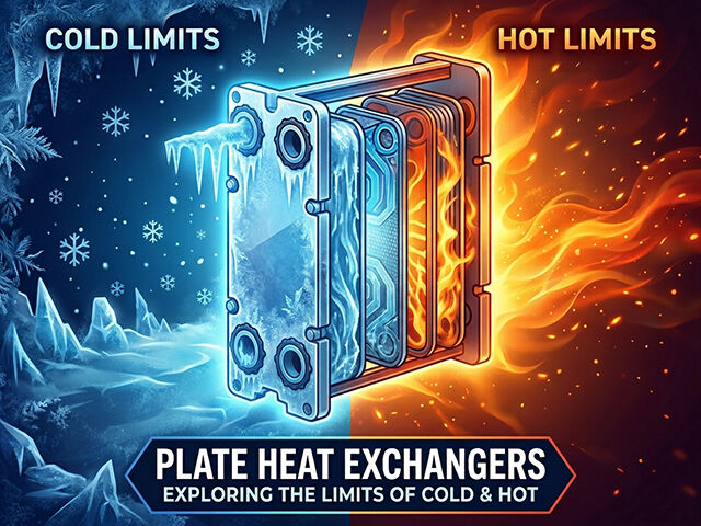 What are the Upper and Lower Temperature Limits for Plate Heat Exchangers?