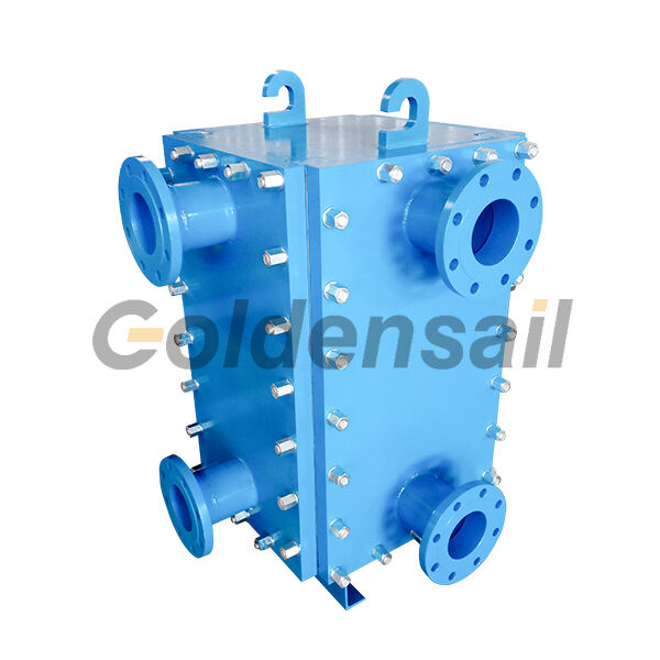 welded bloc plate heat exchanger