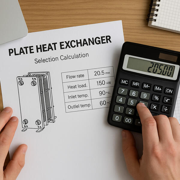 plate type heat exchangers calculation
