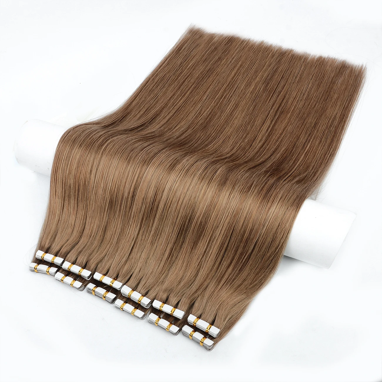 Hair Factory Wholesale Double Drawn Cuticle Aligned Virgin Hair Tape in Human Hair Extension