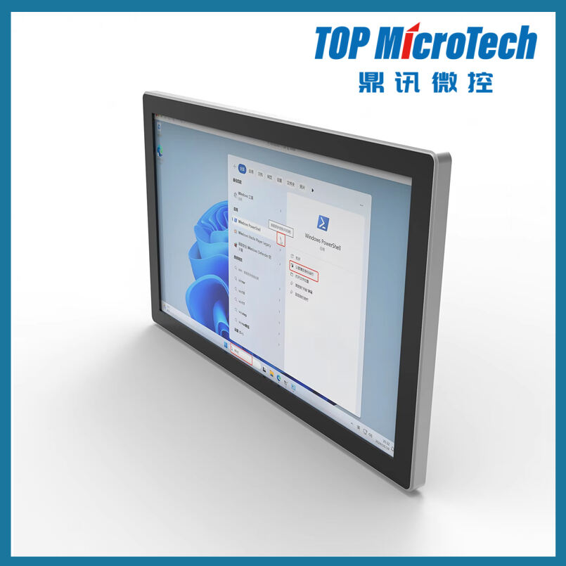 Angepasster 21,5-Zoll-1080p-IPS-TFT-LCD-Touchscreen-Industrie-Monitor Hochhelliges Robustes Panel für Wandmontage WIN 10/11 USB DVI