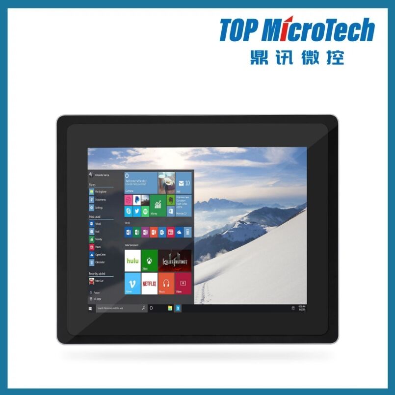 Individuell gestalteter N100 8GB 128GB IP65 wasserdichter Industrie-Panel-PC HD LCD-Panel-Anzeige Mini-PC Einbaufähiger Touchscreen-Monitor