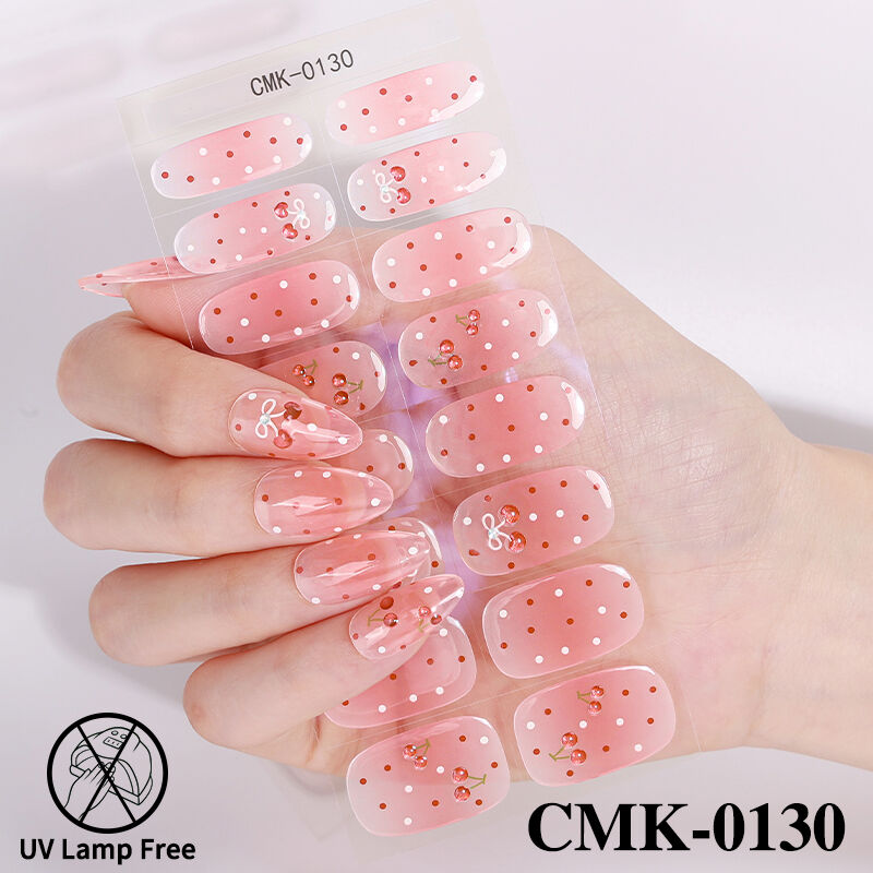 जेल नेल पॉलिश स्ट्रिप्स साइडलाइट ग्लिटर मैग्नेट स्पार्कल सीरीज़, सोक ऑफ़, एलईडी-मुक्त, नेल आर्ट, मैनीक्योर स्टिकर्स, सैलून, डीआईवाई, उपहार