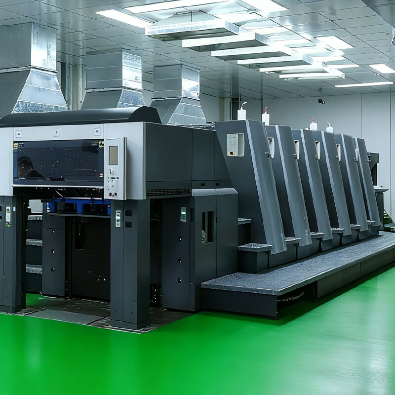 Machine d'impression couleur UV Heidelberg à 6 couleurs