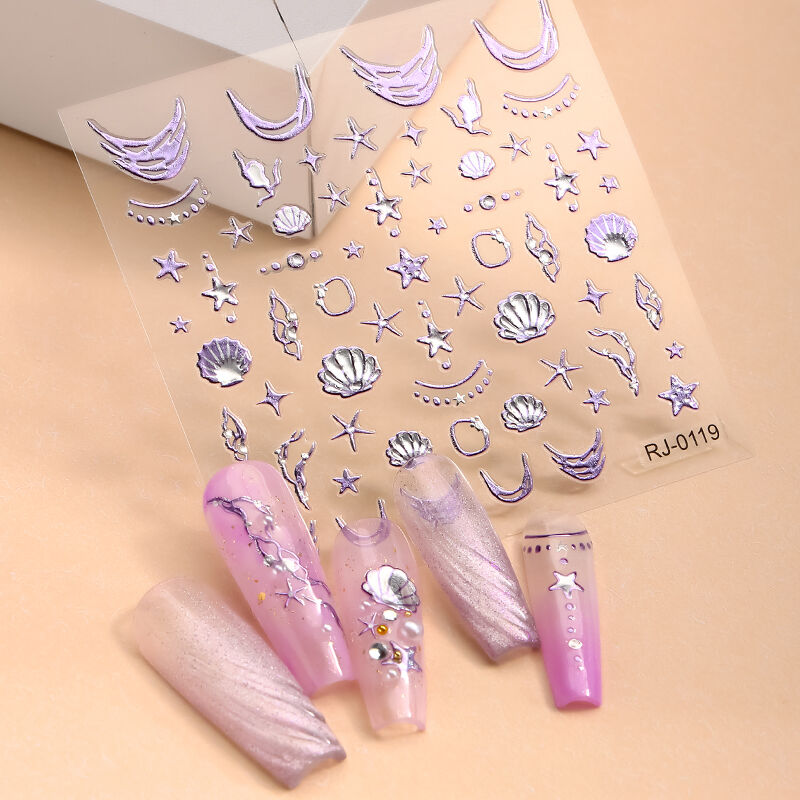 Nouvelle décoration pour manucure : autocollants pour ongles au motif d’ours en peluche, accessoires DIY pour manucure, autocollants 3D pour enfants, avec colle au dos