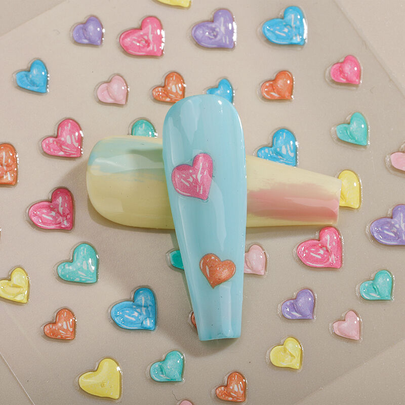 جملة: أحدث صيحات ملصقات الأظافر، ملصقات زينة أظافر بلاستيكية، زهور بيضاء وأرنب، ديكورات أظافر، متوفر في المخزون