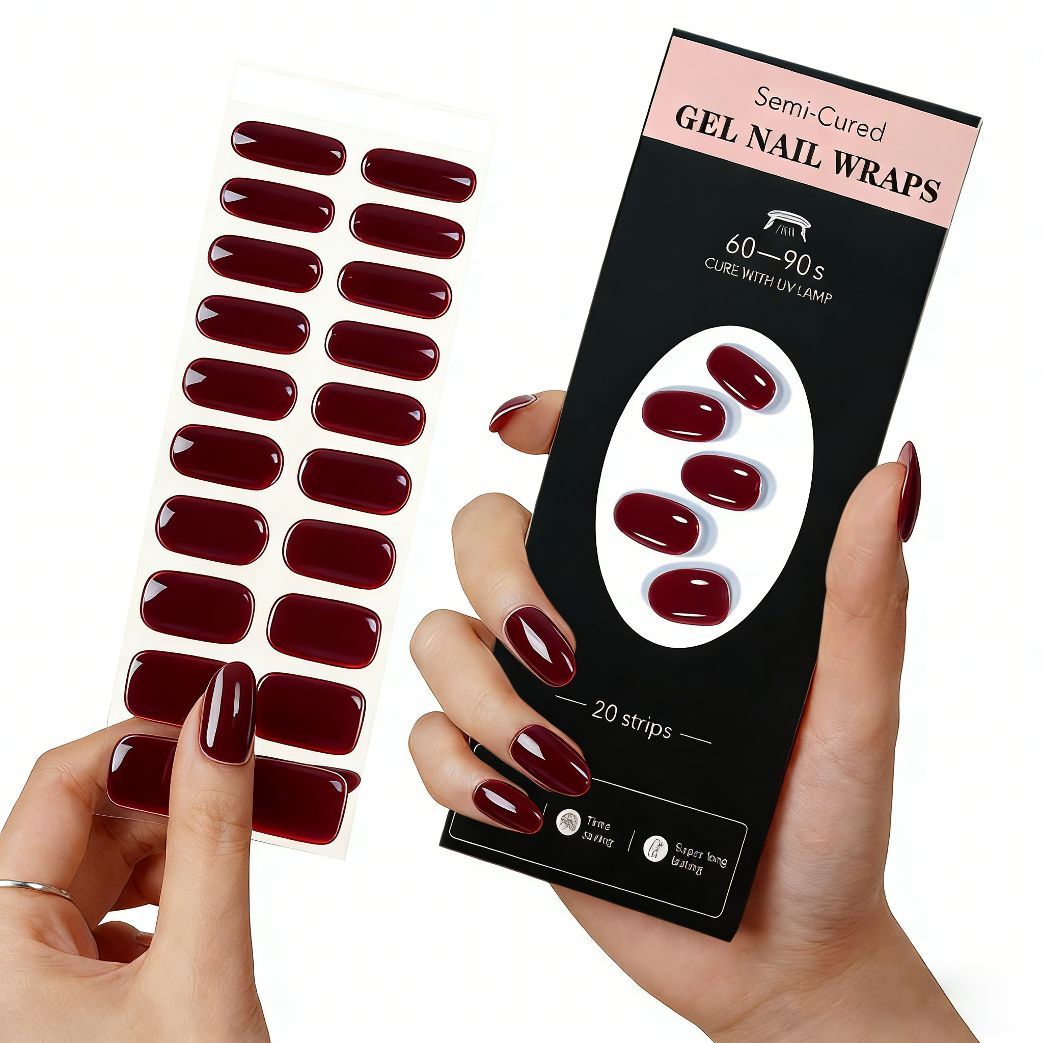 What is Semi-Cured Gel Nail Sticker?