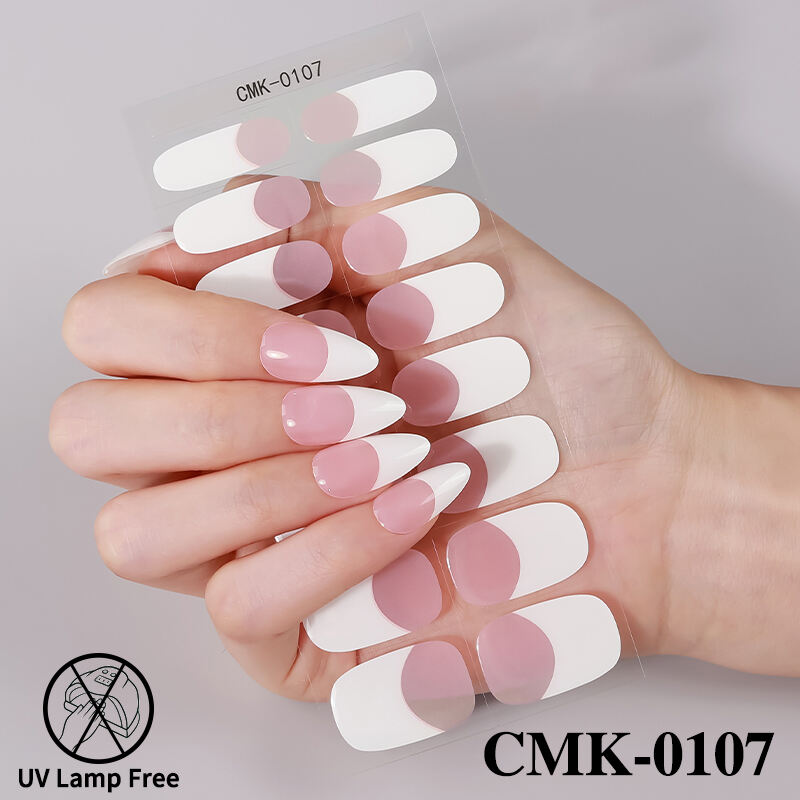 Salon Quality 3D Glossy Gold Foil Stamping Stereo Imitation Diamonds Gradient No Baking NO UV Lamp Free Gel Nail Art Sticker