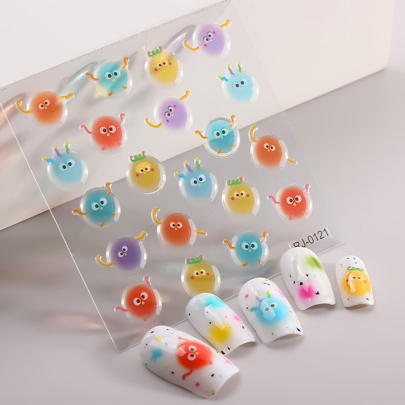 miếng dán nước 3D, miếng dán thạch làm móng 5D, miếng dán cuộn nghệ thuật làm móng tự làm (DIY) cho nghệ sĩ, chất liệu kim loại, giá nhà máy, nhà sản xuất miếng dán cuộn làm móng