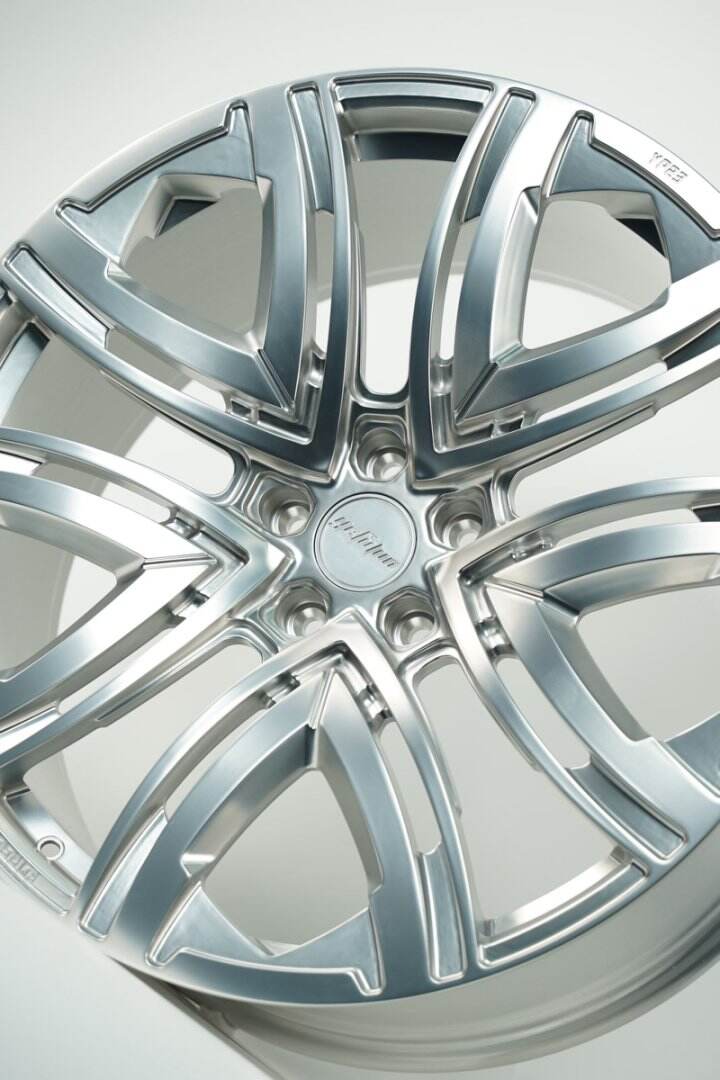 Hebei Zhi Hub Manufacturer of forged wheels Lightweight and high quality matte streamlined silver passenger car wheels details
