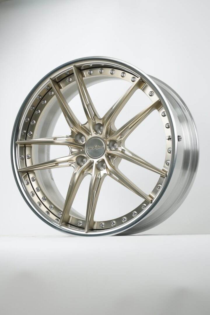 Hebei Zhi Hub Popular style two-piece high-quality forged wheels Lightweight 16-24 inch Customizable colors For BMW Mercedes-Benz  details