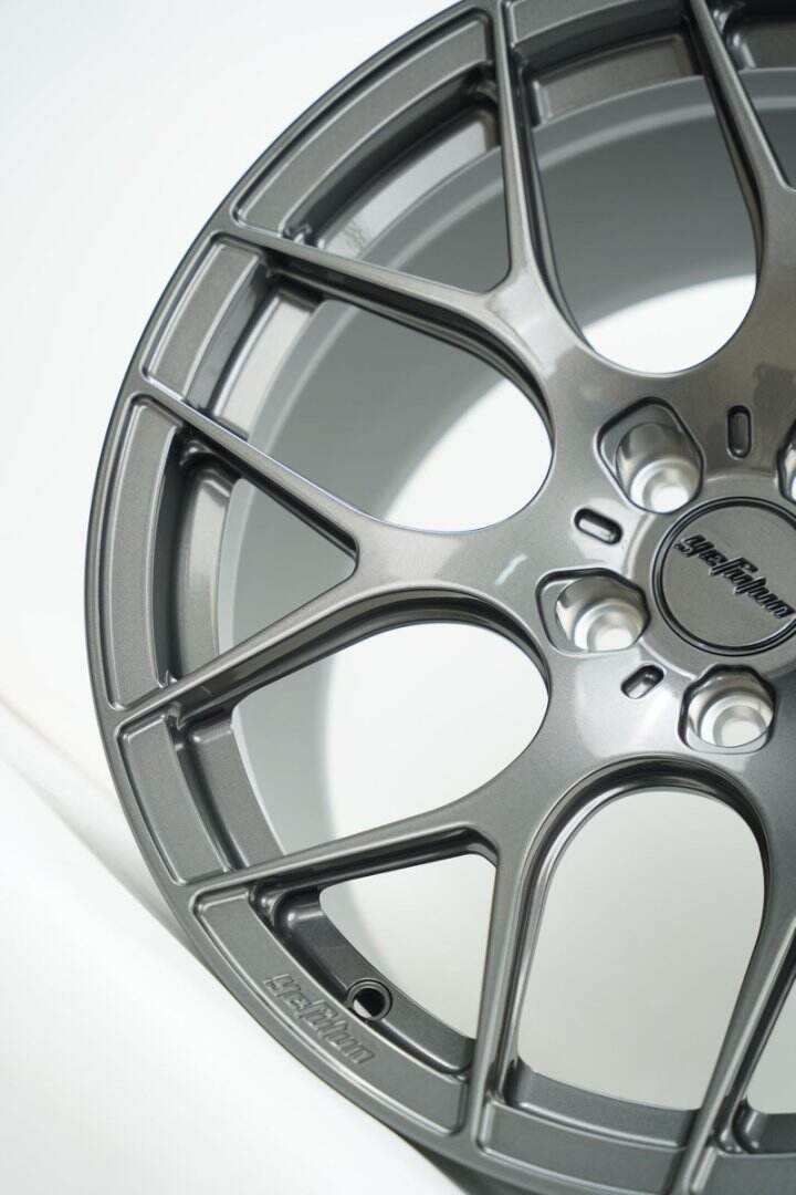 Hebei Zhi hub Popular style custom hot forged aluminum alloy wheels Lightweight matte graphite gray passenger car wheels manufacture