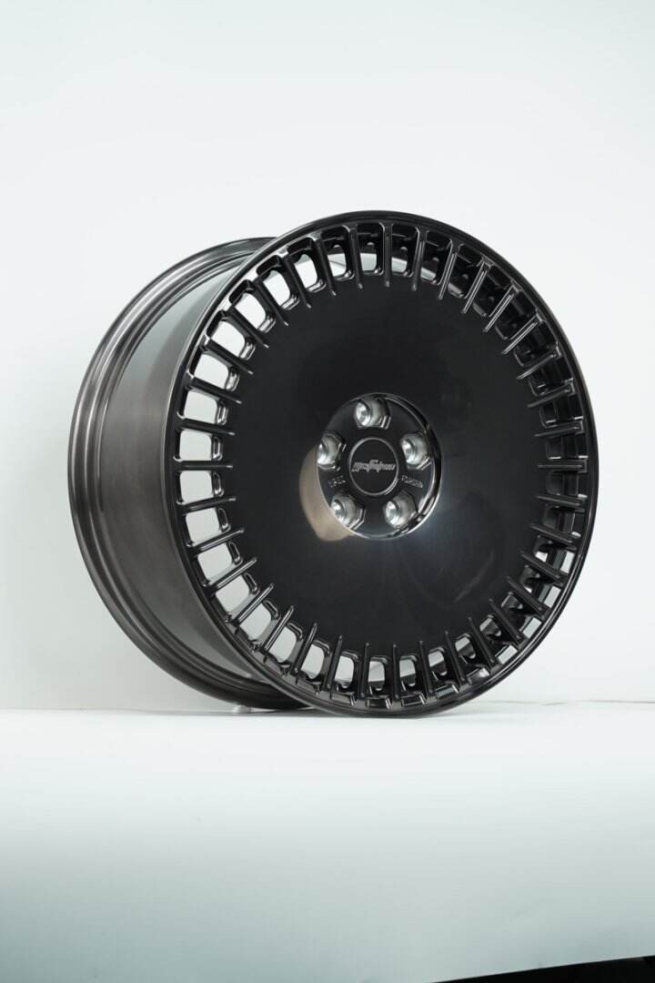 Hebei Zhihu lightweight high-quality forged wheel hubs Luminescent gold car wheel hubs Suitable for Audi Mercedes-Benz Porsche manufacture