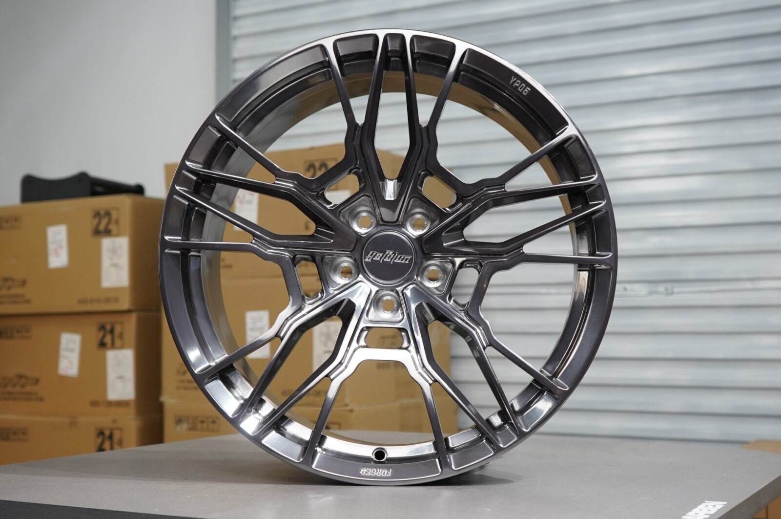 Hebei Zhi Hub Popular style forged aluminum alloy wheels Lightweight and high quality Luminescent Grey  supplier