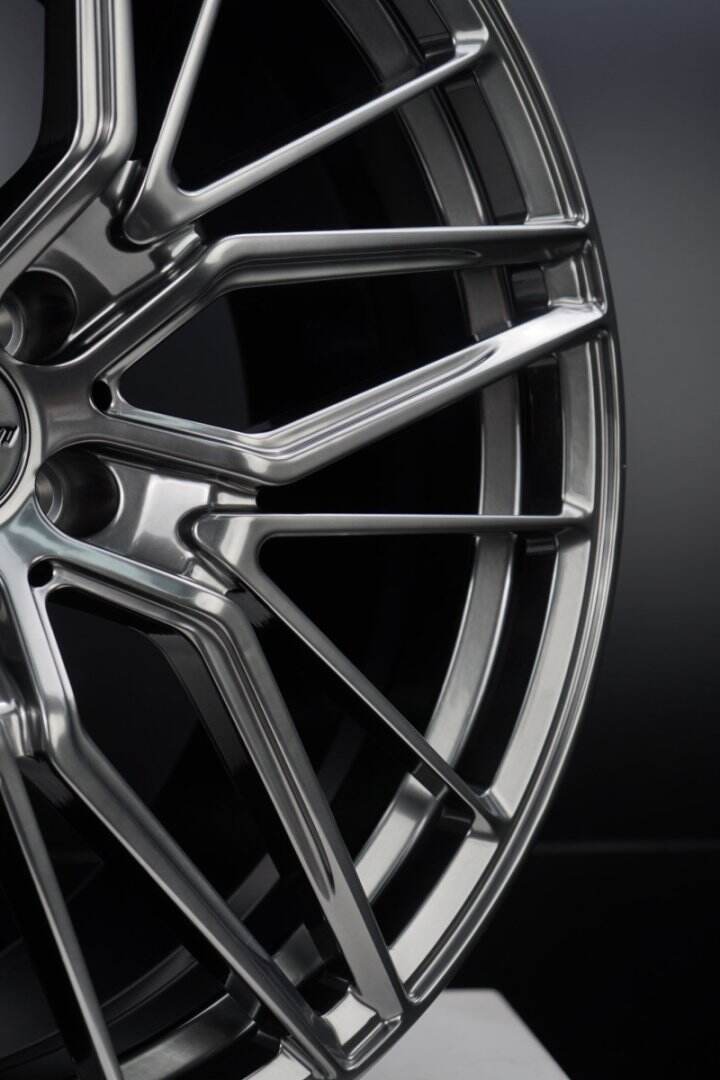 Hebei Zhihu Factory custom forged aluminum alloy wheels Lightweight and high quality Electroplated black For BMW Mercedes-Benz  factory