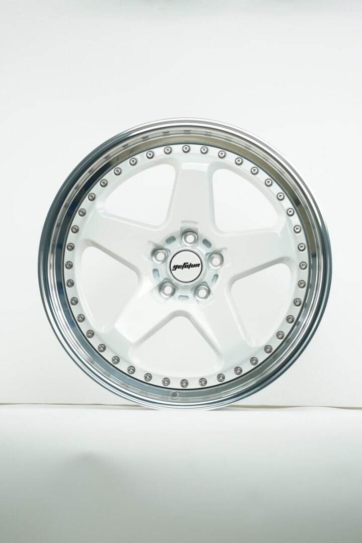 Hebei Zhihu Factory Customizable Two-Piece Forged Wheels Lightweight with 98mm PCD for BMW Mercedes-Benz for Porsche Various Colors factory