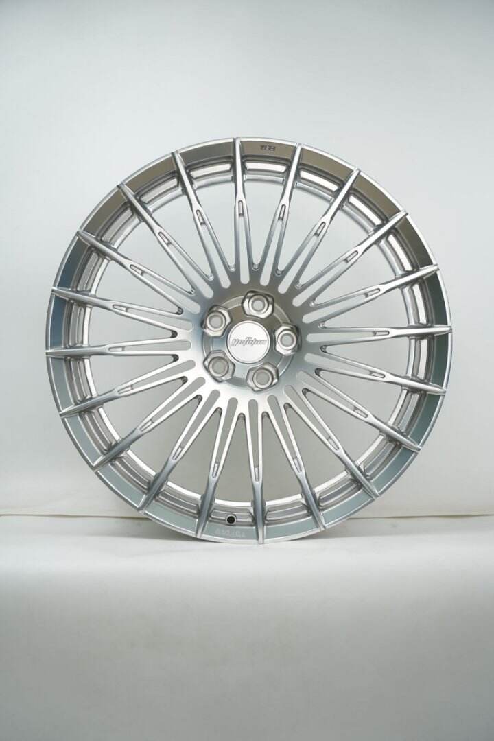  Hebei Zhi Hub Customized Hot-selling Forged Aluminum Alloy Wheels Lightweight Matte Silver for BMW Audi Mercedes-Benz supplier