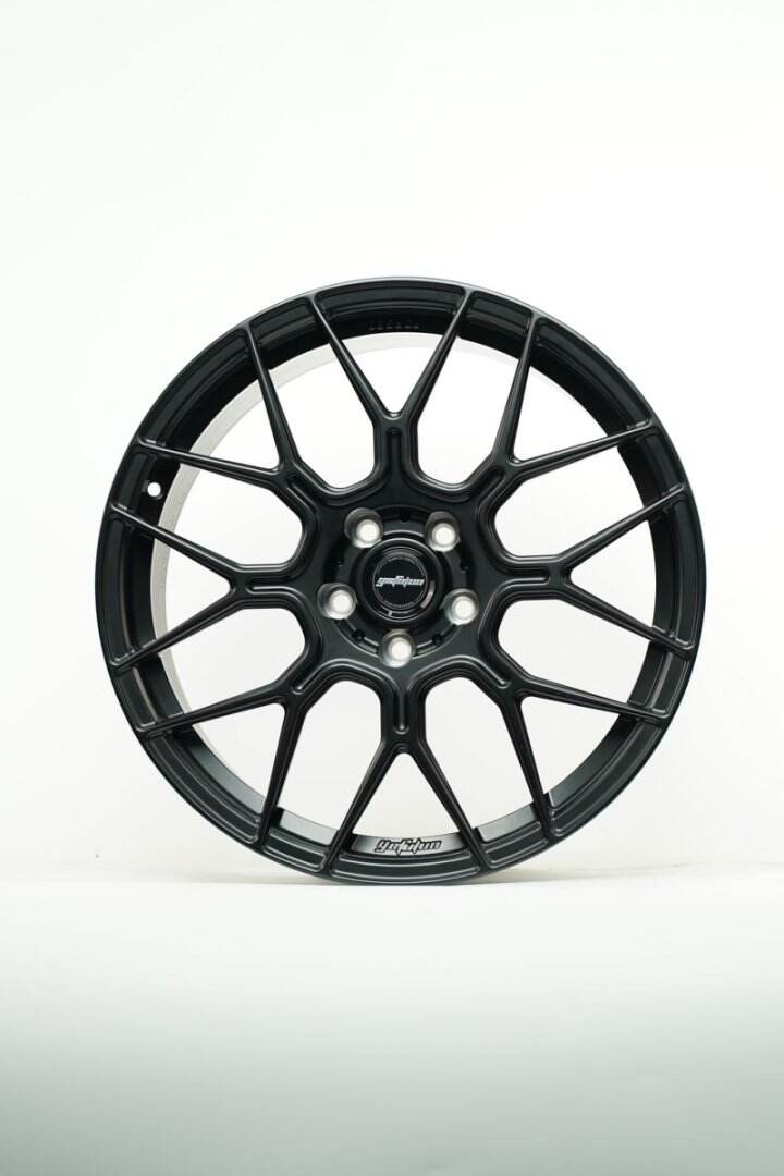 Hebei Zhi Hub Popular Style Custom Hot Forged Aluminum Alloy Wheels Lightweight Matte Black Passenger Car Wheels manufacture