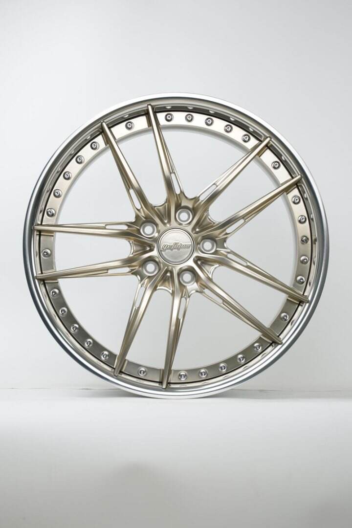 Hebei Zhi Hub Popular style two-piece high-quality forged wheels Lightweight 16-24 inch Customizable colors For BMW Mercedes-Benz  supplier