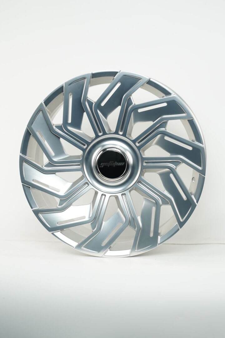 Hebei Zhihu Customizable lightweight high-quality forged wheels 16-24 inch matte streamlined silver customizable colors Passenger car wheels   manufacture